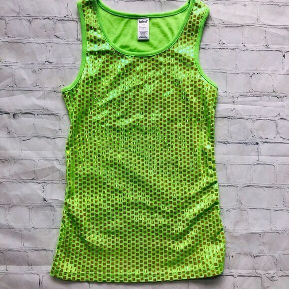 balera Tops - 𝅺nwot Womens Small Balera Dance Glitter Tank Top